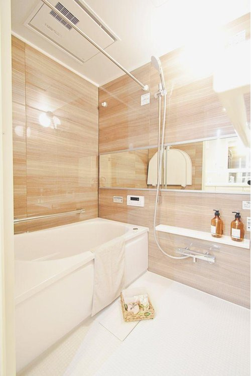 ライオンズマンション本川越の浴室|ゆったり過ごせるお風呂です