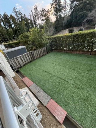 ダイアパレス千葉青葉台サウスアベニューの庭|お庭で自由な時間を過ごせます