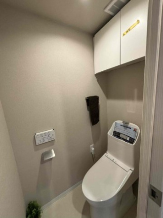 ダイアパレス千葉青葉台サウスアベニューのトイレ|落ち着いた色調のトイレです