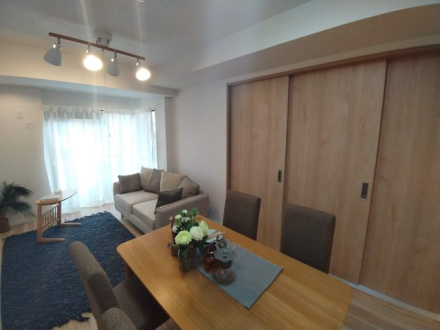 ライオンズマンション西所沢の居間・リビング|使いやすいリビングです