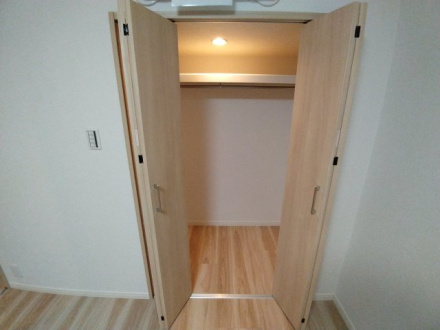 エンゼルハイム浦和中尾の収納|全居室に収納スペースがあります
季節の物や家族の趣味用品等をスッキリできますね