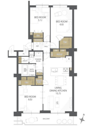 入間ビレッジ８号棟