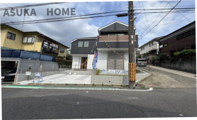 横浜市旭区金が谷　の前面道路含む現地写真