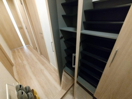 草加松原ハイツＡ棟の収納|便利な収納スペースです