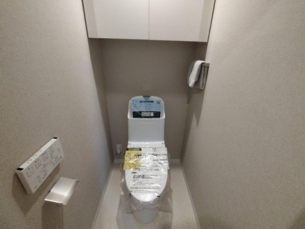 草加松原ハイツＡ棟のトイレ|トイレもきれいです