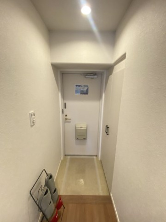 エンゼル川口グリーンハイツの玄関|シンプルで使いやすい玄関です