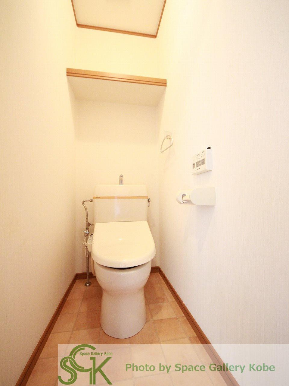 クレールベルヴィル立花　B棟のトイレ|※お部屋により仕様が異なる場合があります。