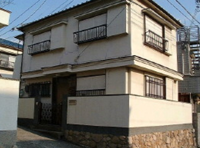 岡本８丁目貸家の外観