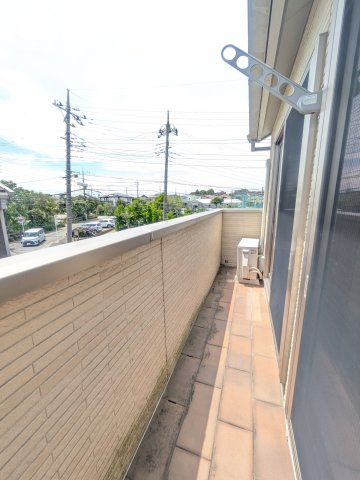 フォレストAのバルコニー