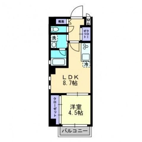 【間取り】 | ヴィラージュ天神南弐番館 | 現況優先。
