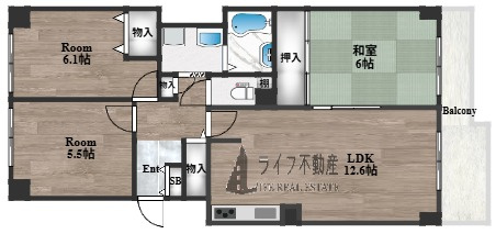 フォルム石切さくら坂の間取り