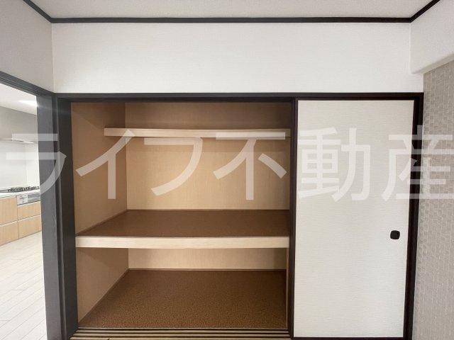 フォルム石切さくら坂の収納|たっぷりとした収納スペースです