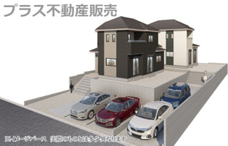 【外観】 | 完成イメージの外観パースです。