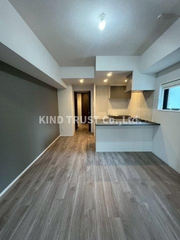 クレストコート堂島の居間・リビング|使いやすい居間です