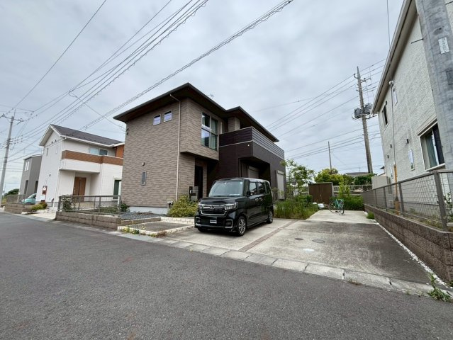 ひたちなか市大字足崎　オール電化住宅の外観
