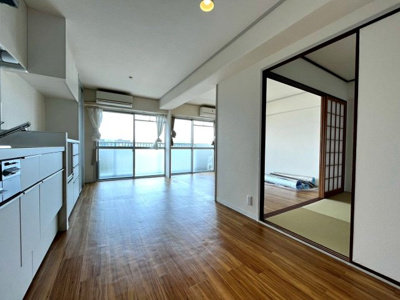 【和室】 | 狭山ハウス２号棟 | リビング隣には和室もあり食後にゴロンと横になれるのも魅力です♪