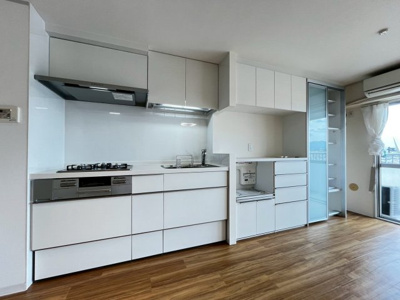 【キッチン】 | 狭山ハウス２号棟 | キッチンスペースも広く御料理も楽しくなりそうです♪