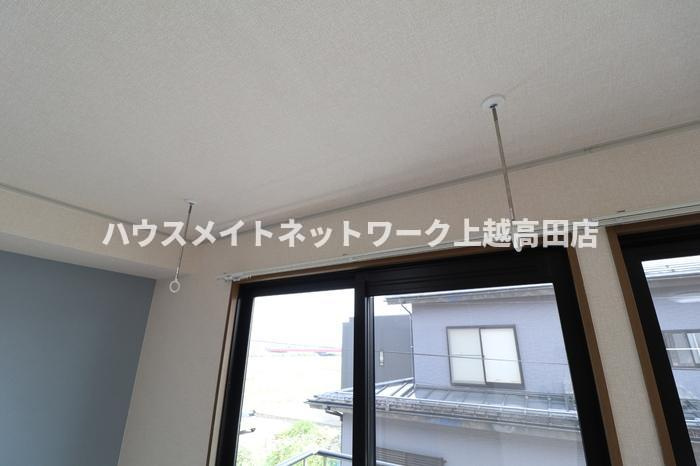リバービュー Ｂの展望|室内物干し