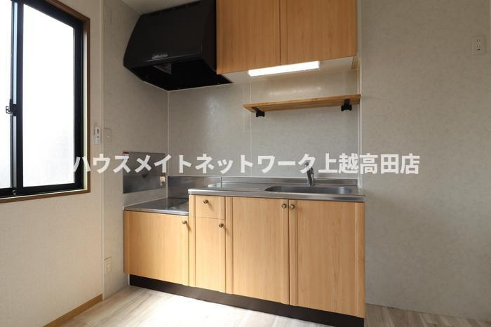 リバービュー Ｂのキッチン|キッチン