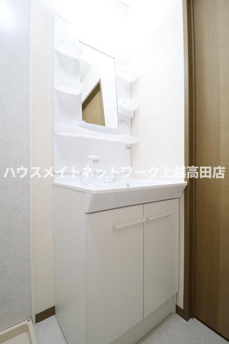 リバービュー Ｂの洗面所|洗髪洗面化粧台