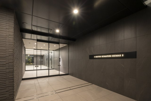 メイツ熊取駅前のエントランス