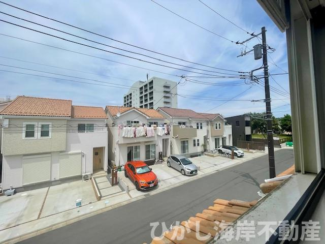 平塚市徳延　新築戸建　全10棟の前面道路含む現地写真|居室からの眺望