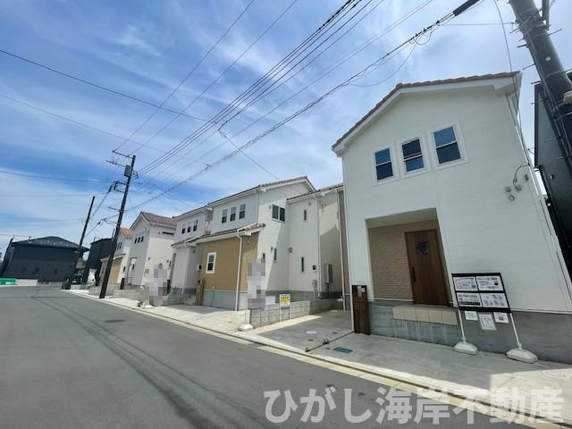 平塚市徳延　新築戸建　全10棟の前面道路含む現地写真|現地外観