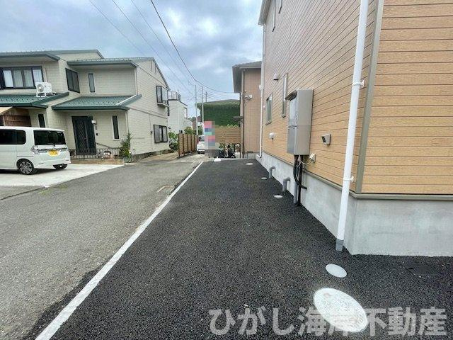 平塚市広川　新築戸建の駐車場|駐車スペース