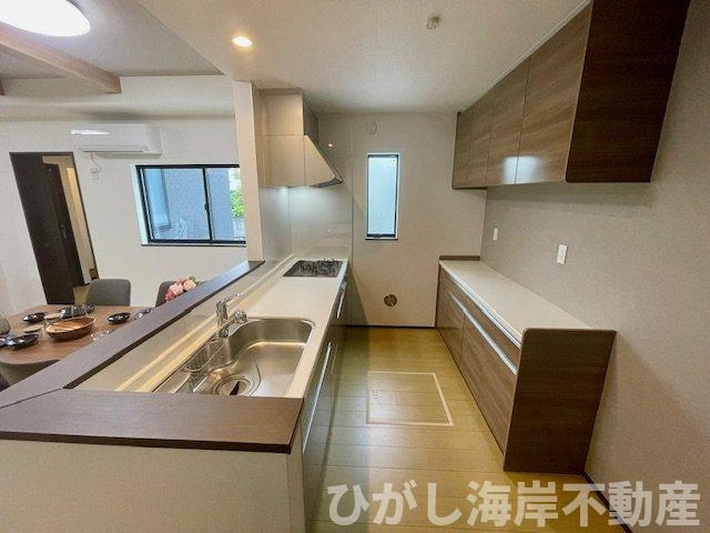 平塚市広川　新築戸建　全４棟のキッチン|キッチンスペース