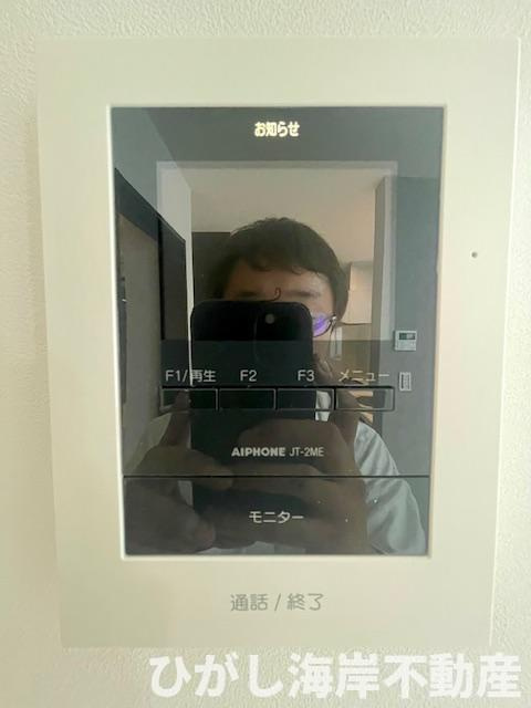 平塚市広川　新築戸建　全４棟のセキュリティ|TVモニター付きインターフォン