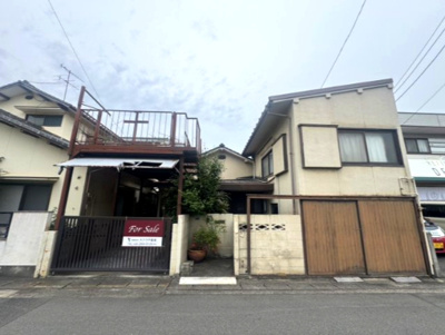 【外観】 | 岡山市南区築港新町　売土地 | 解体更地渡しです。
建築条件ありません。