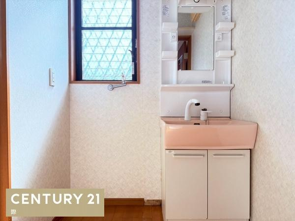 岩出市湯窪の中古一戸建の独立洗面台