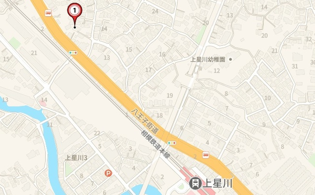 コンフォート桜の地図