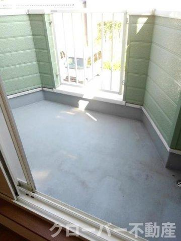 グランディール三条Ａのバルコニー