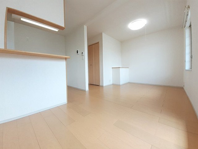 【居間・リビング】 | アウローラ玉手Ⅱ　Ａ | リビングです