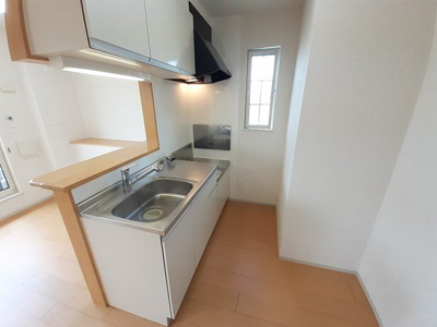 【キッチン】 | アウローラ玉手Ⅱ　Ａ | お料理しやすいキッチンです