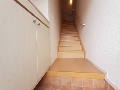 【玄関】 | アウローラ玉手Ⅱ　Ａ | 落ち着いた玄関です