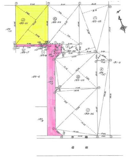 加須市向川岸町　売地の土地図|全１区画