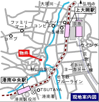 メゾン　ジュネスの地図|案内図