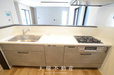 【キッチン】 | 海老名市杉久保南3丁目 新築戸建て 全6棟【仲介手数料無料】