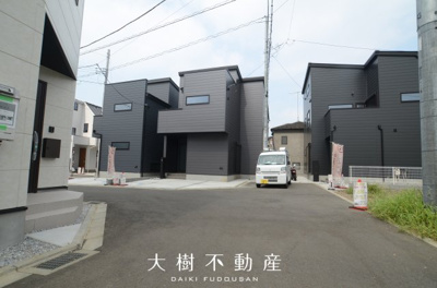 【前面道路含む現地写真】 | 海老名市杉久保南3丁目 新築戸建て 全6棟【仲介手数料無料】