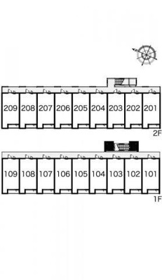 【区画図】 | レオパレスあいれすと田村