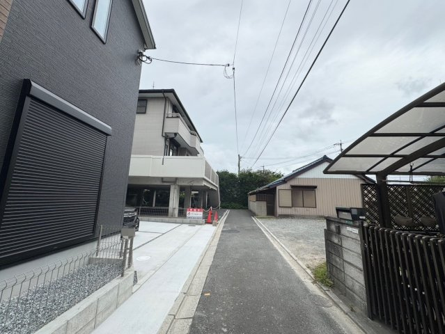 ーBloomーブルームー小倉北区貴船町4期　【小倉北区　新築戸建て】の前面道路含む現地写真|現地撮影　2025,9,4　ーBloomーブルームー小倉北区貴船町4期　【小倉北区　新築戸建て】