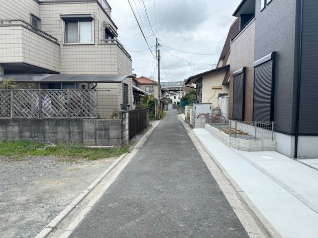 ーBloomーブルームー小倉北区貴船町4期　【小倉北区　新築戸建て】の前面道路含む現地写真|現地撮影　2025,9,4　ーBloomーブルームー小倉北区貴船町4期　【小倉北区　新築戸建て】