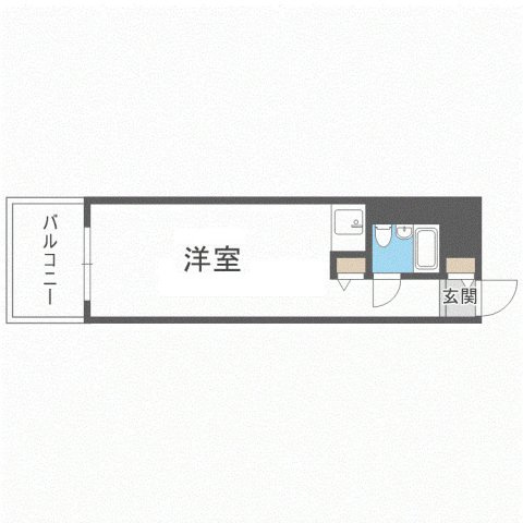 メビウス天王寺西レジデンスの間取り