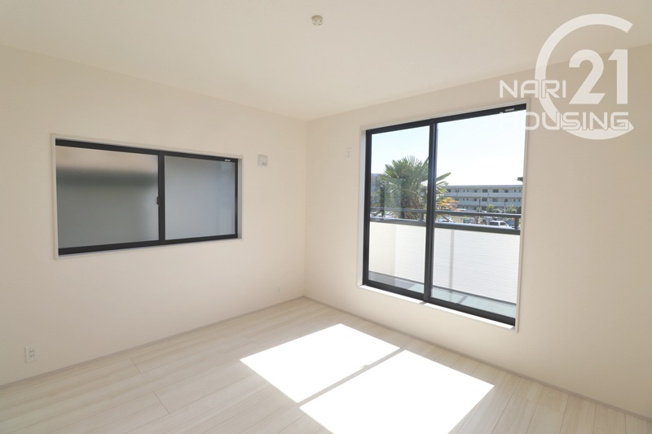 【寝室】 | リーブルガーデン　立川市一番町6丁目　新築　全1棟 | 洋室7.5帖♪　主寝室です♪