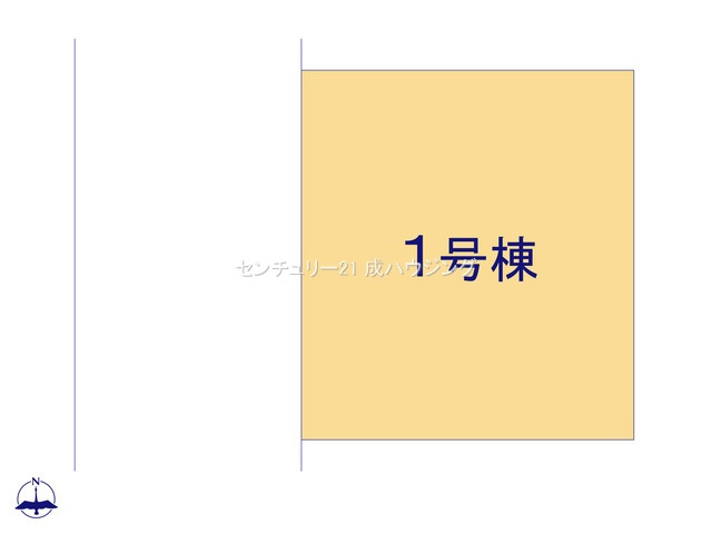 【区画図】 | リーブルガーデン　立川市一番町6丁目　新築　全1棟 | 区画図♪