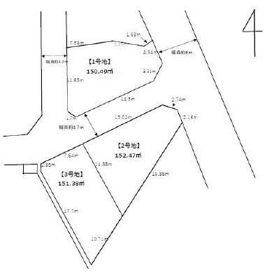箕面市桜３丁目　土地