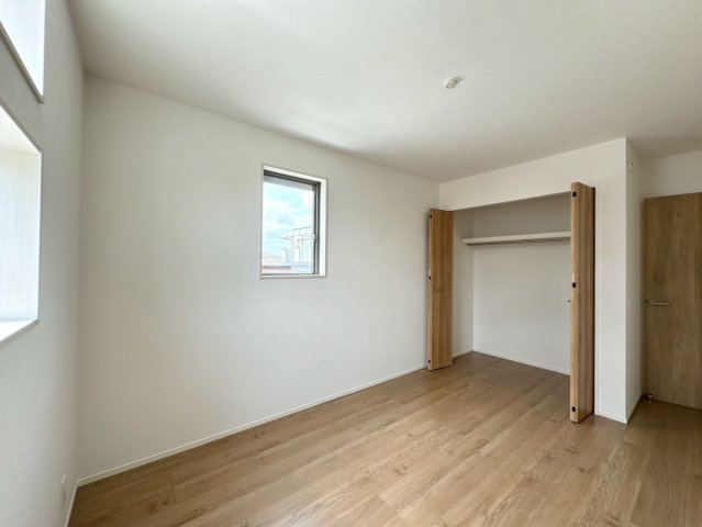 ーBloomーブルームー小倉南区湯川1丁目1期　【小倉南区　新築戸建て】の洋室|2階6帖洋室はクローゼット完備♪　【小倉南区　新築戸建て】