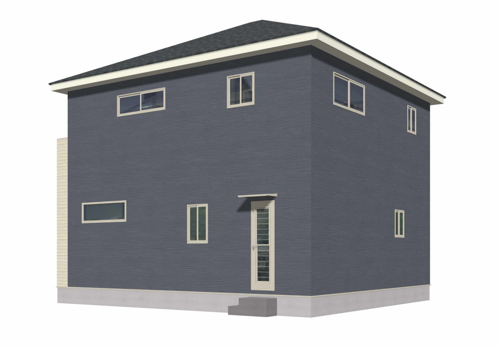 ーBloomーブルームー小倉南区湯川1丁目1期　【小倉南区　新築戸建て】の外観パース|ーBloomーブルームー小倉南区湯川1丁目1期　【小倉南区　新築戸建て】